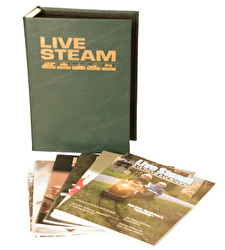 Binder for Live Steam and Outdoor Railroading Magazines