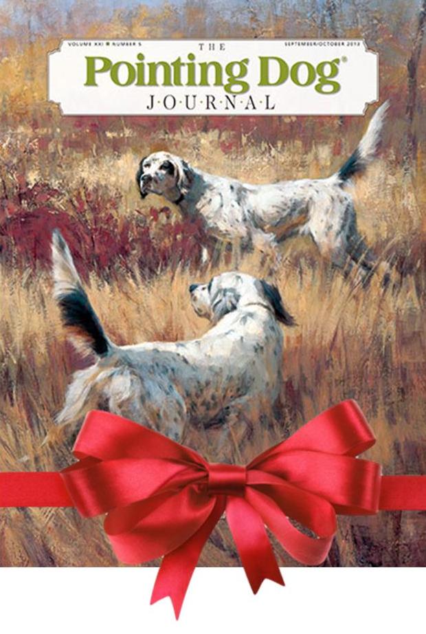 Pointing Dog Journal Print + Digital Gift Subscription