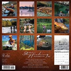 What Fly Fishing Teaches Us - 2024 Wall Calendar
